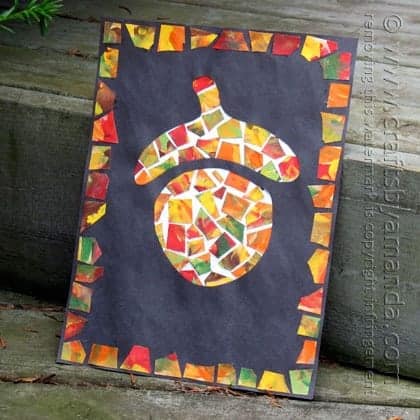 Image for Mosaic Paper Acorn