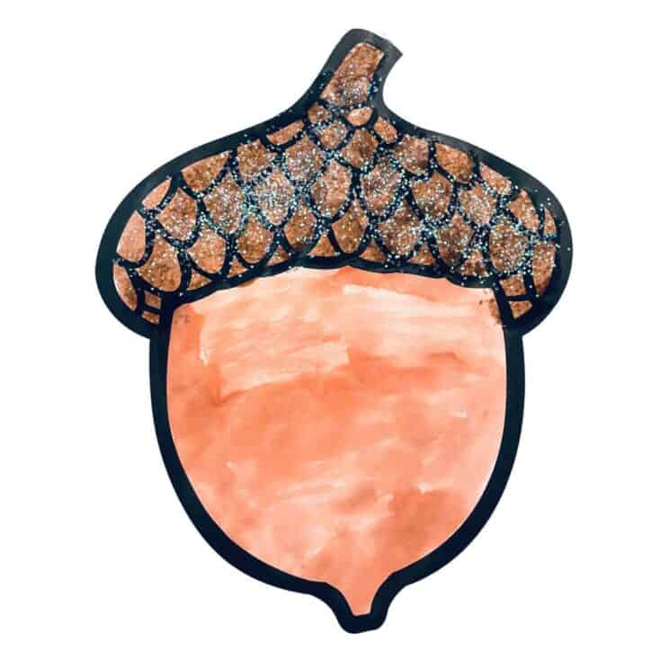 Image for Free Printable Acorn
