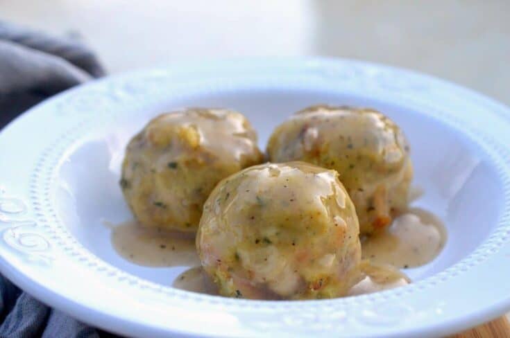 Image for Leftover Turkey Stuffing Balls