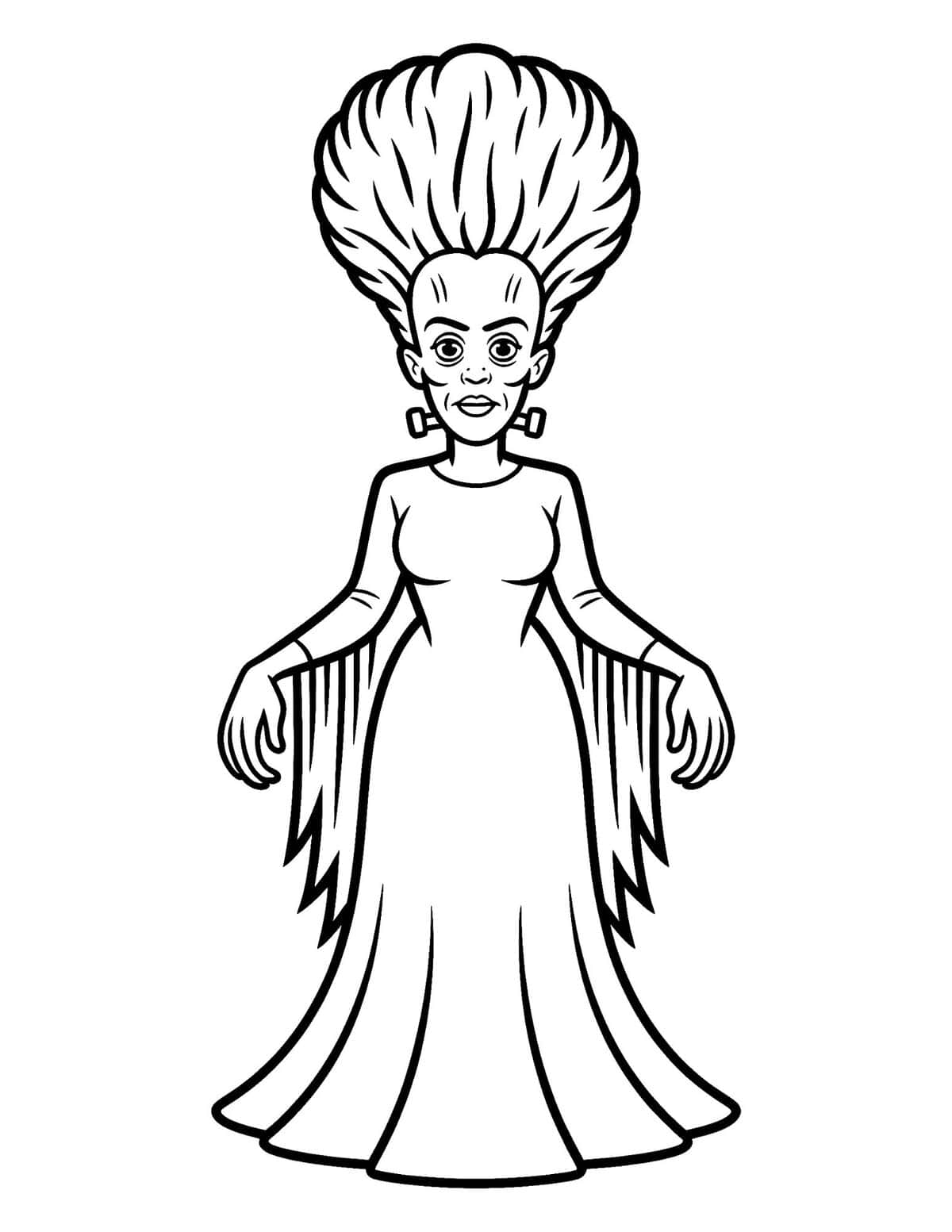 Spooky Frankenstein Bride