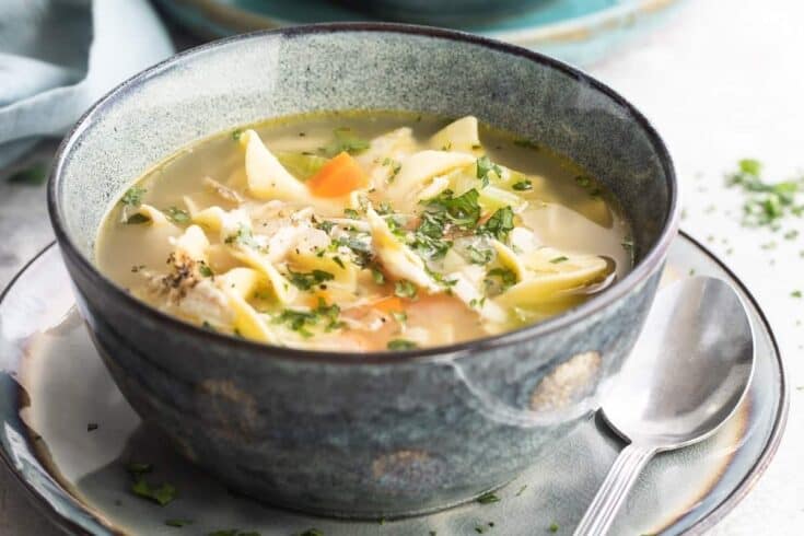Image for Leftover Turkey Noodle Soup