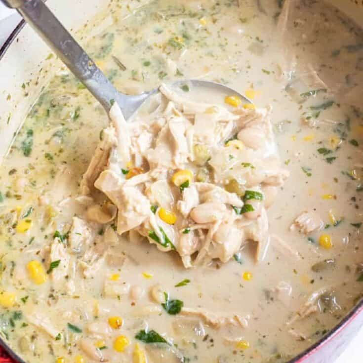 Image for White Bean Leftover Turkey Chili