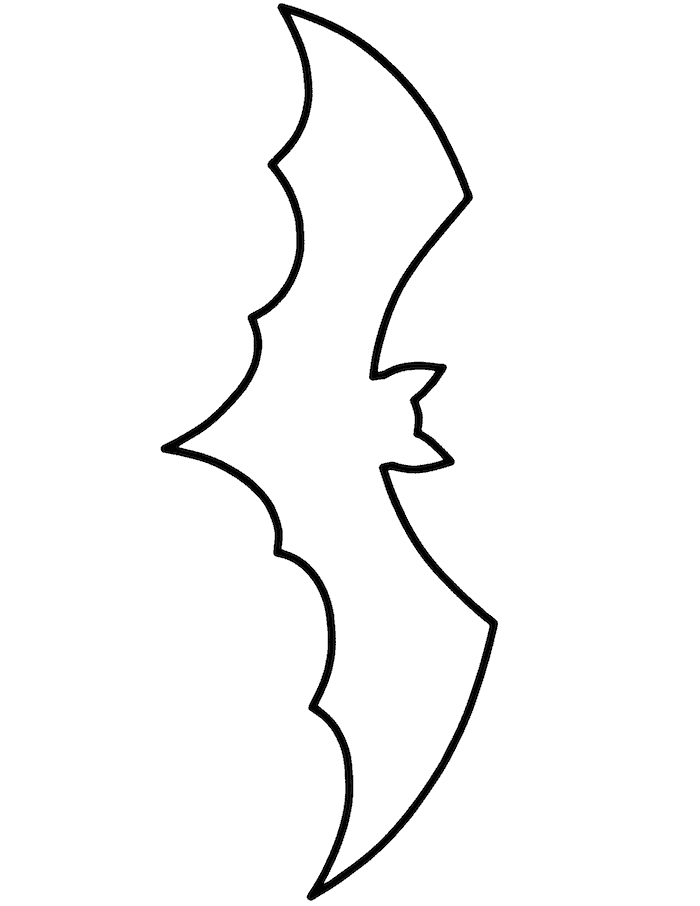 Simple Bat Outline