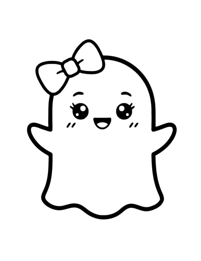 large kawaii ghost