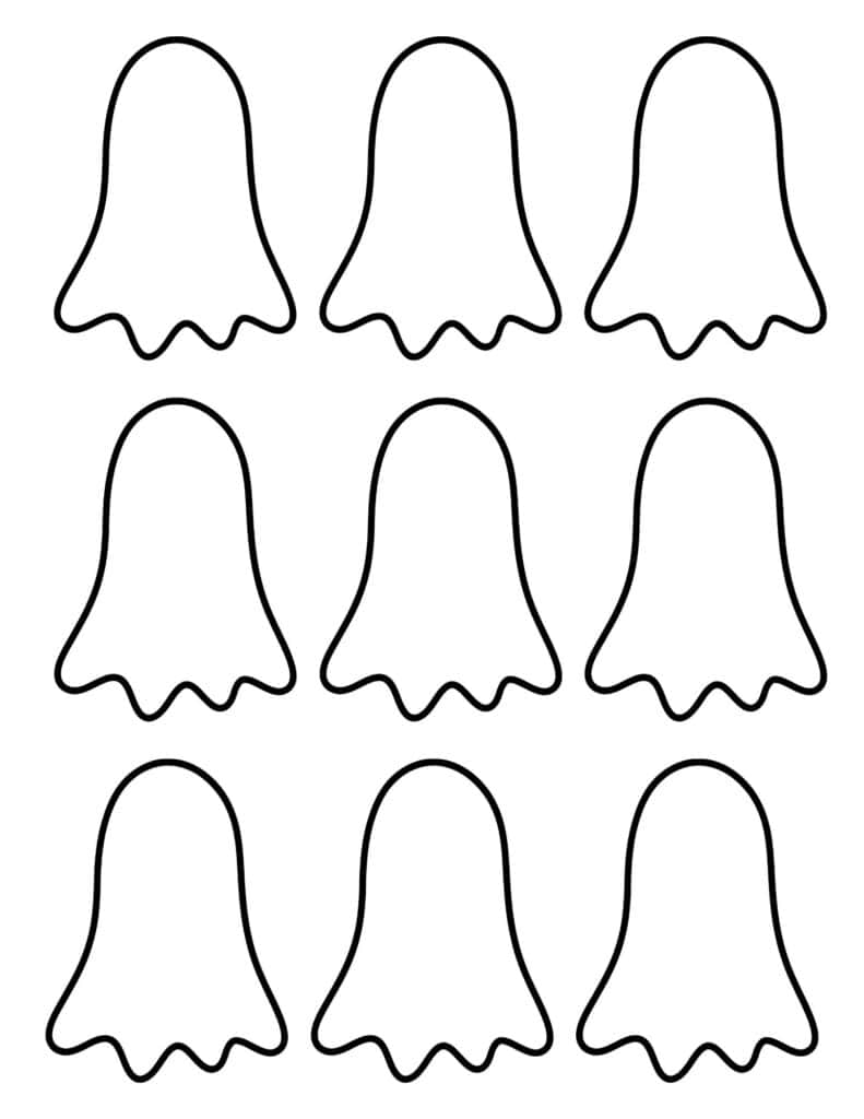 nine small simple ghosts