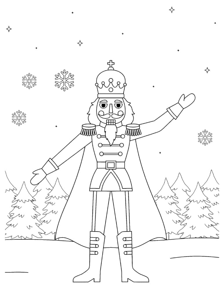 Nutcracker Prince in the Snow