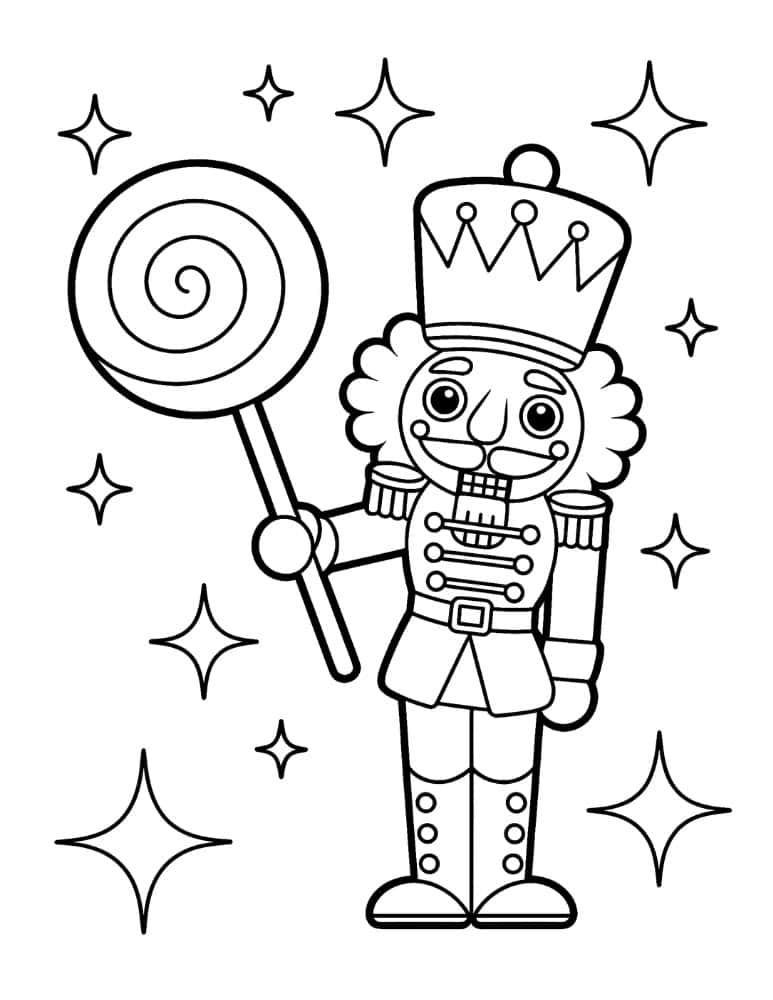 Nutcracker with a Giant Lollipop