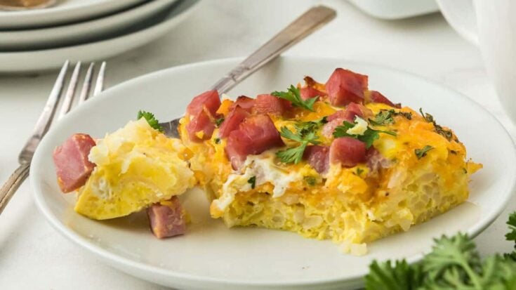 Image for Breakfast Casserole with Ham & Cheese