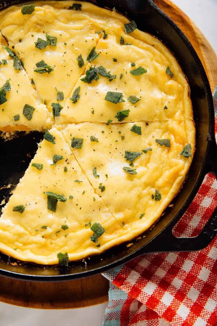 Image for Butternut Squash Frittata with Fried Sage