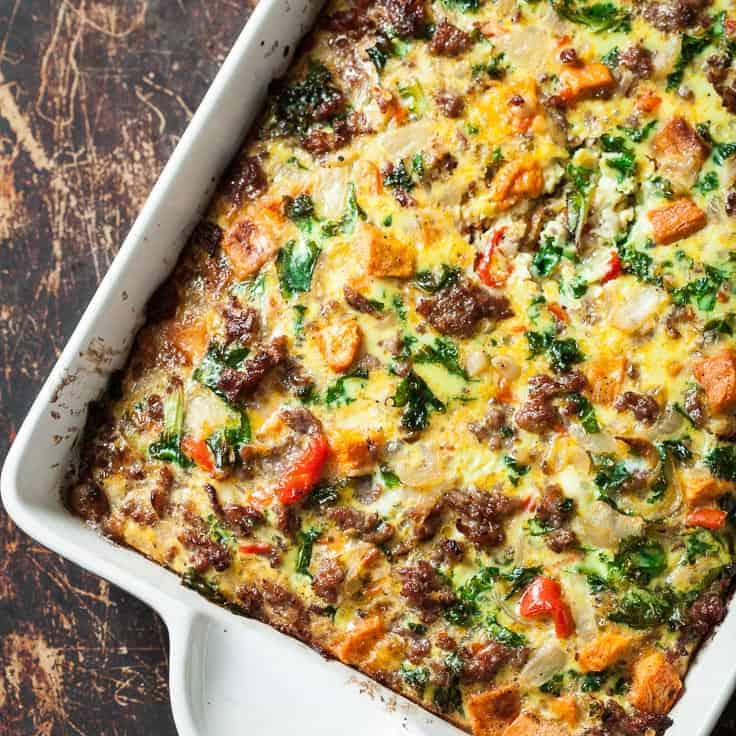 Image for Sweet Potato Sausage Breakfast Casserole