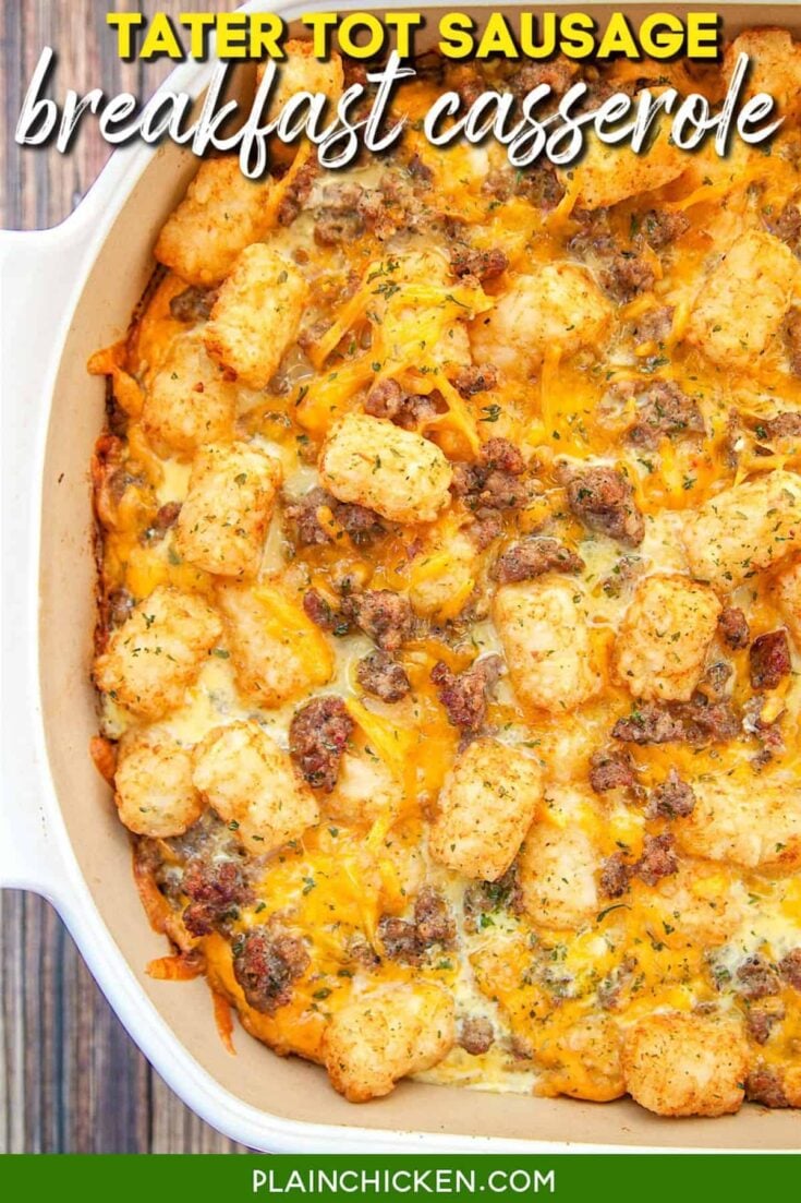 Image for Tater Tot Sausage Breakfast Casserole